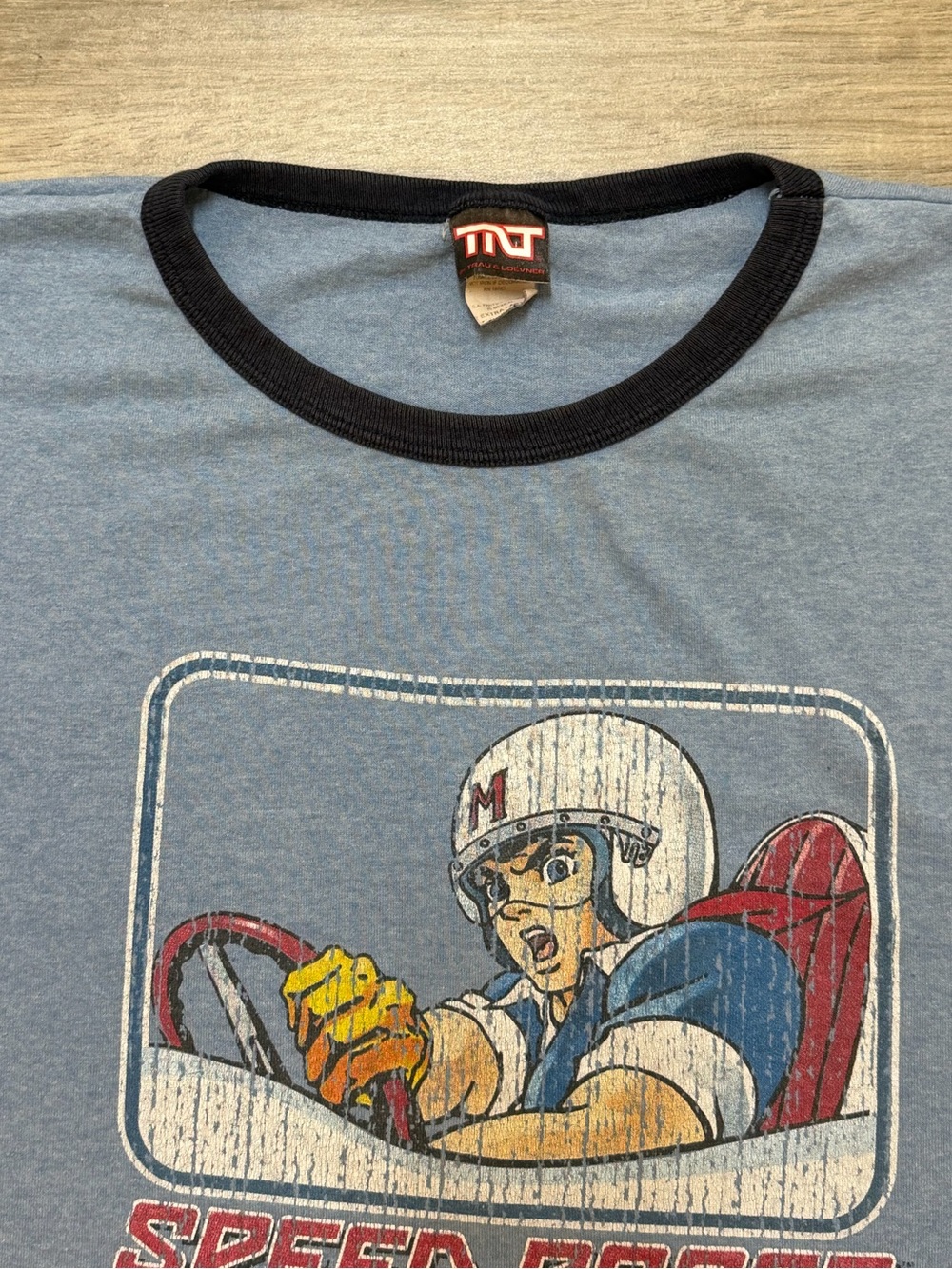 Vintage Y2K Speed Racer TNT Ringer Tee - Picture 3 of 6